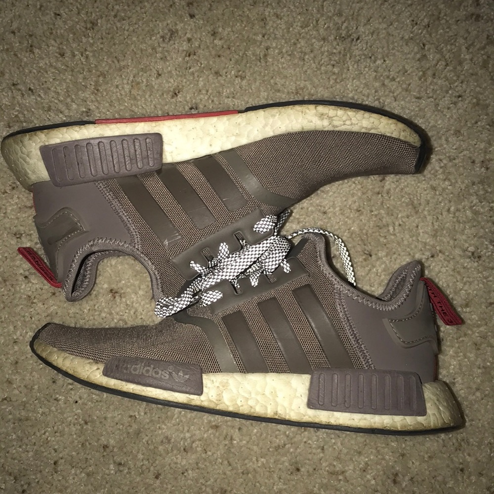 Brown Adidas NMD Size 7 Boys